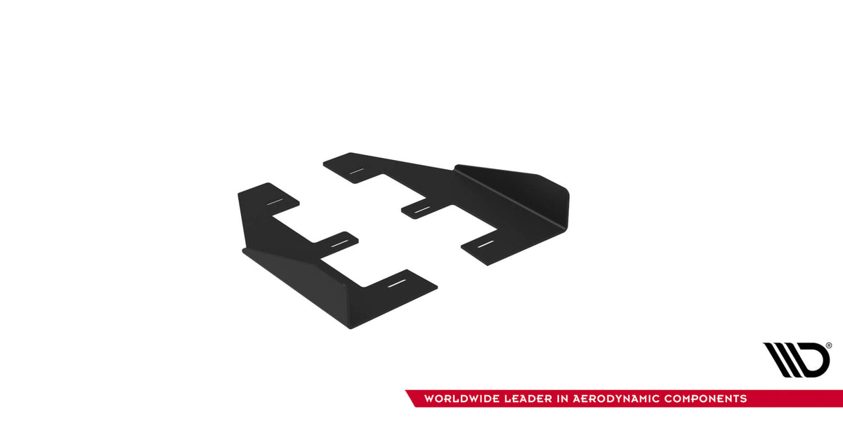 Seitenschweller Flaps passend für Ford Mustang GT Mk6  schwarz Hochglanz – Ansicht 6