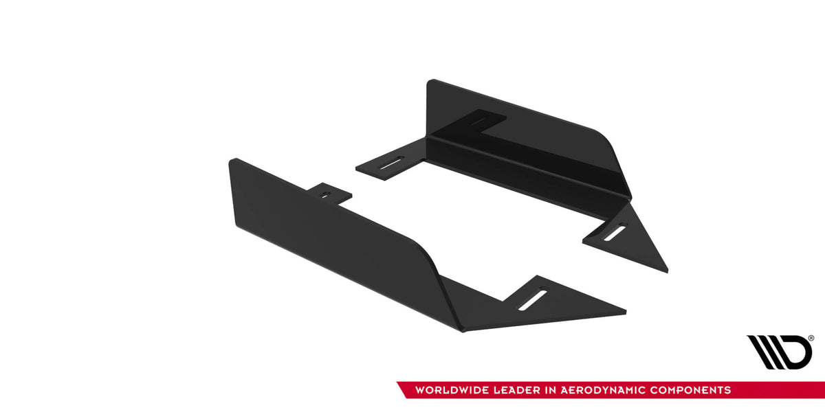 Seitenschweller Flaps passend für Mitsubishi Lancer EVO X schwarz Hochglanz – Ansicht 7