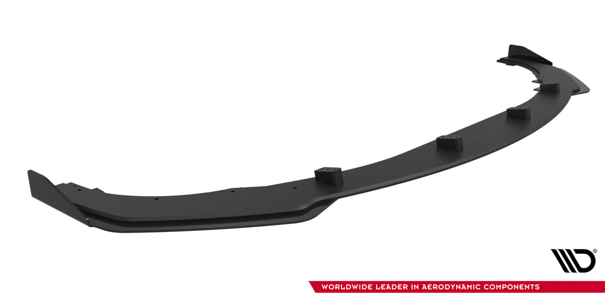 Street Pro Street+ Spoilerlippe Front Ansatz + Flaps passend für Mercedes-AMG CLE 53 C236 schwarz Hochglanz – Ansicht 8