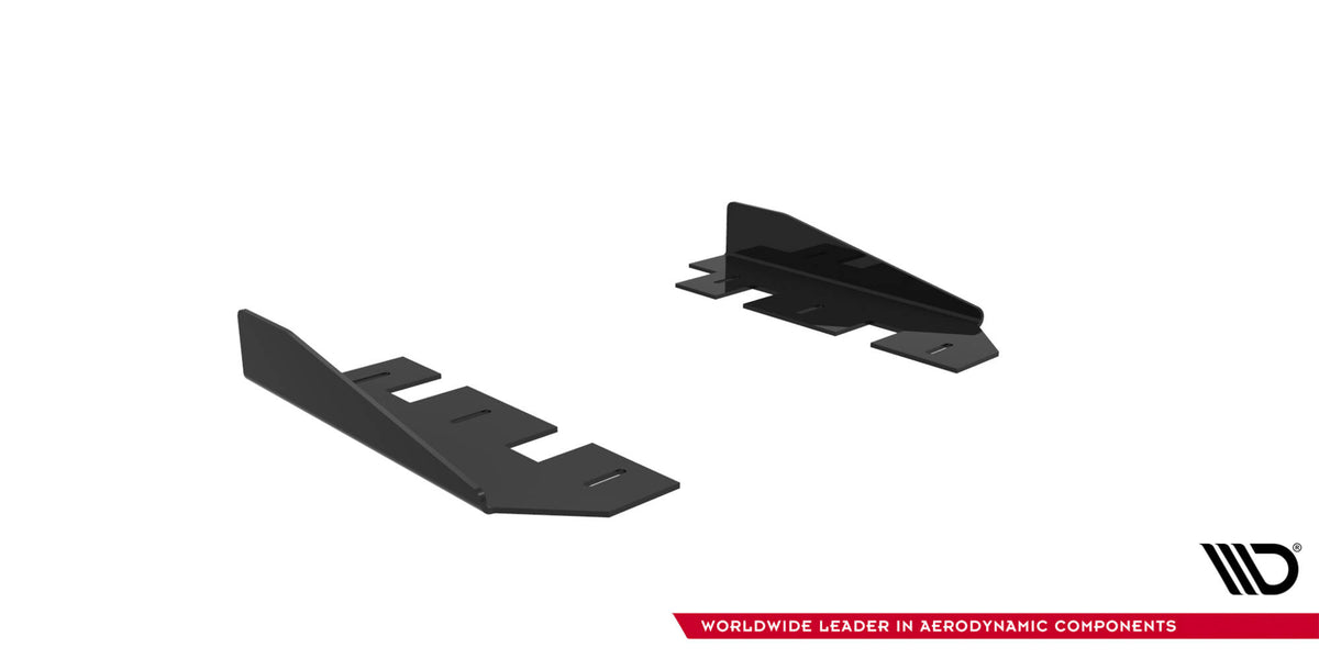 Seitenschweller Flaps passend für Mercedes-AMG CLE 53 Aero C236 schwarz Hochglanz – Ansicht 6