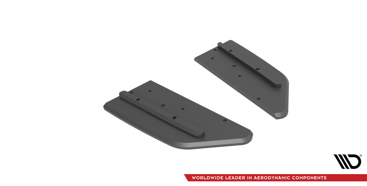 Street Pro Heck Ansatz Flaps Diffusor passend für Mercedes-AMG C43 Coupe / Cabrio C205  Facelift / A205 Facelift – Ansicht 6