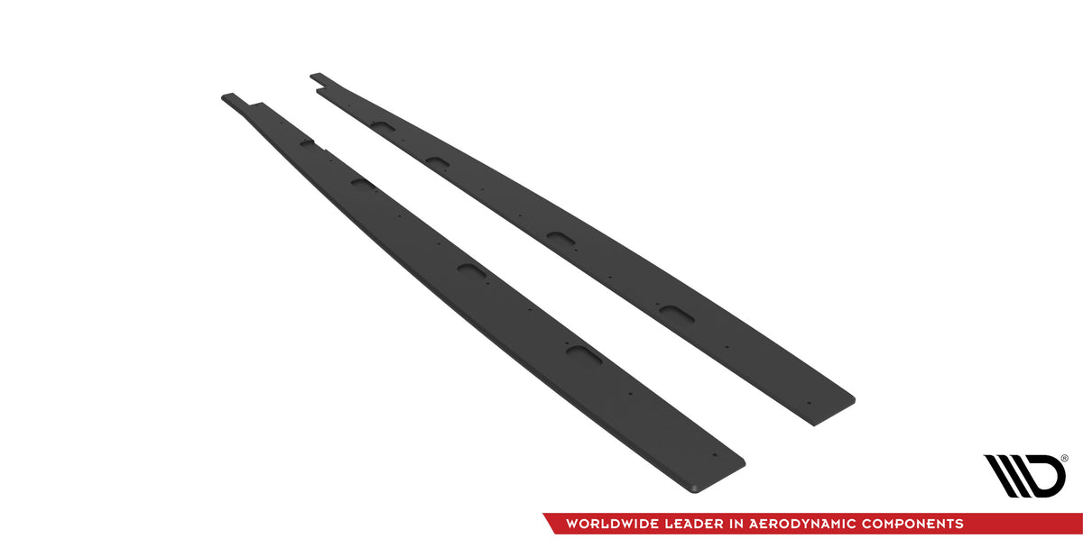 Street Pro Street+ Seitenschweller Leisten passend für Seat Ibiza Cupra Sport Coupe Mk4 – Ansicht 5