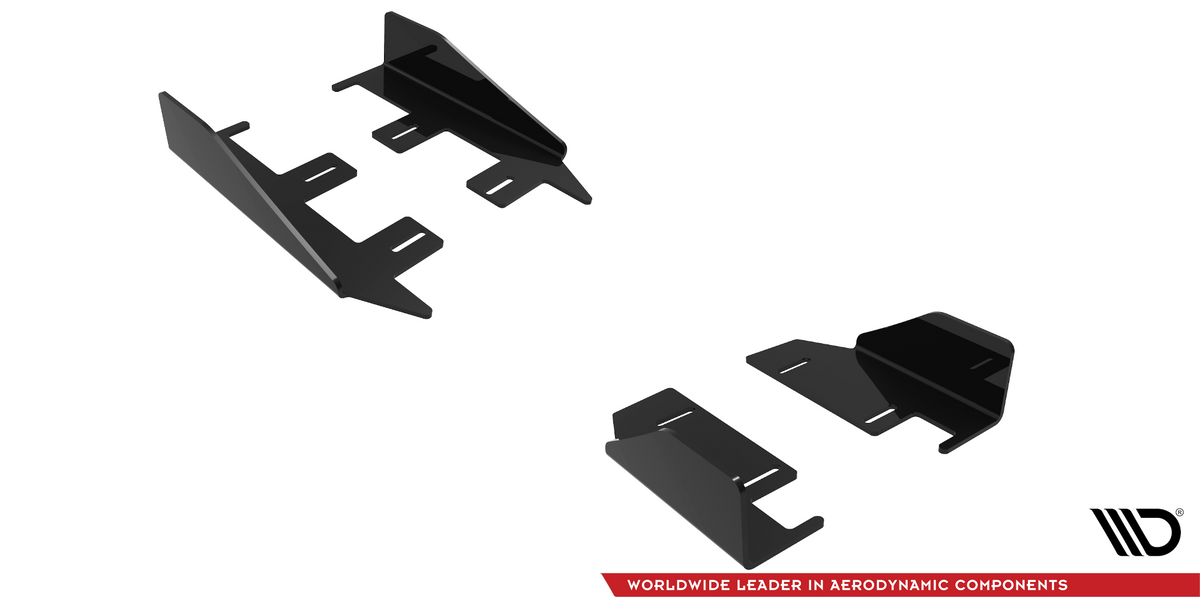 Seitenschweller Flaps passend für Audi RS3 Limousine 8Y schwarz Hochglanz – Ansicht 6