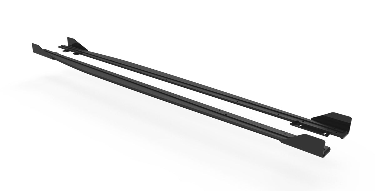Street Pro Street+ Seitenschweller Leisten + Flaps passend für Audi RS3 Limousine 8Y schwarz Hochglanz – Ansicht 5