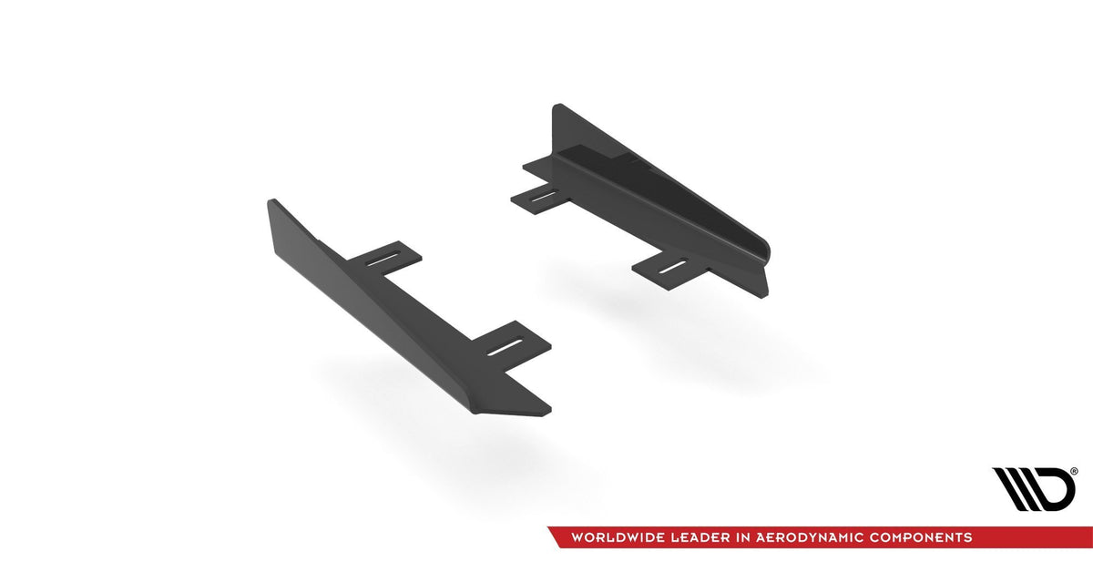 Seitenschweller Flaps passend für BMW 4er M-Paket / M440i G22 / G23 / G22 Facelift / G23 Facelift schwarz Hochglanz – Ansicht 5