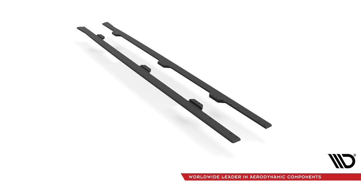 Street Pro Street+ Seitenschweller Leisten passend für BMW 4er M-Paket / M440i G22 / G23 / G22 Facelift / G23 Facelift – Ansicht 4