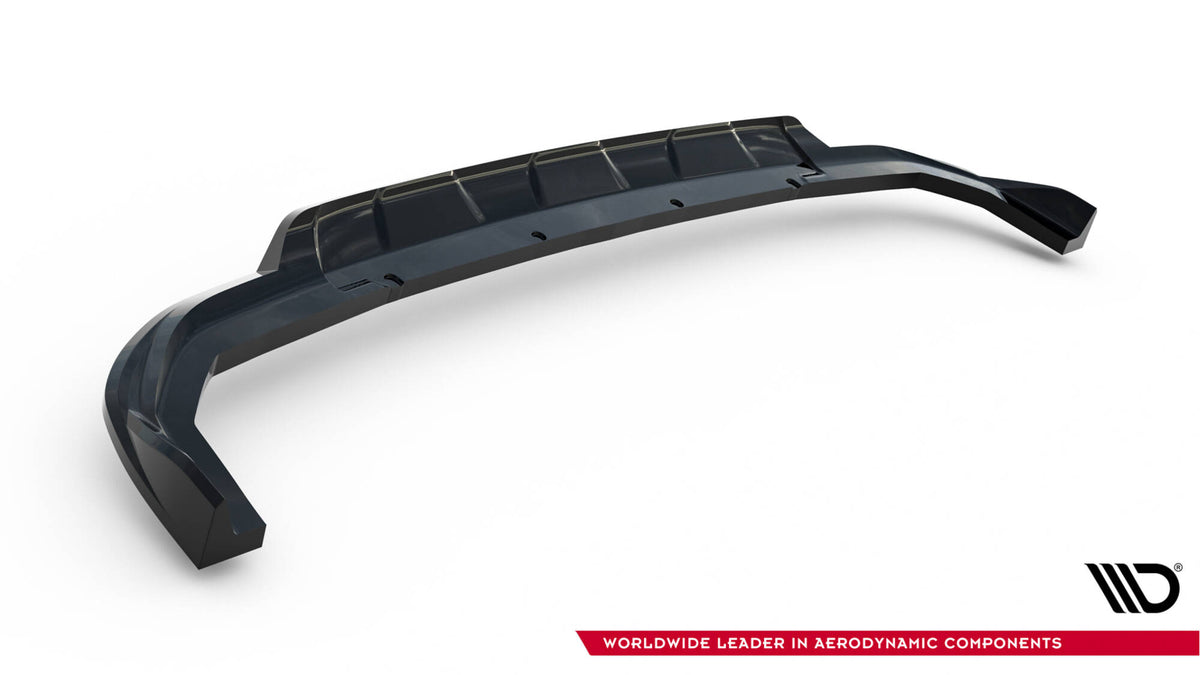 Street+ Mittlerer Diffusor RACE passend für Ford Tourneo Courier Mk2 schwarz Hochglanz – Ansicht 6