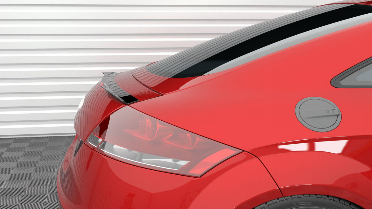 Heckspoiler Lippe Audi TT 8J schwarz Hochglanz – Ansicht 12