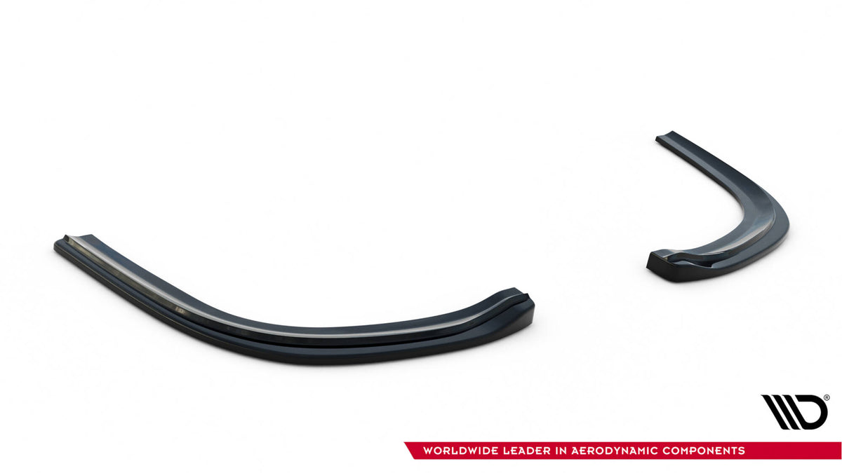 Heck Ansatz Flaps Diffusor passend für Ford Focus ST Kombi Mk3 / Mk3 Facelift schwarz Hochglanz – Ansicht 5