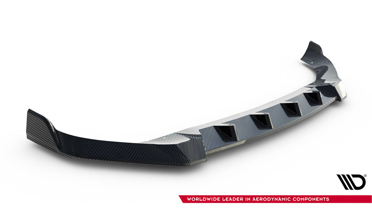 Prepreg Carbon Fiber Street+ Spoilerlippe Front Ansatz passend für BMW X7 M-Paket G07 Facelift – Ansicht 5