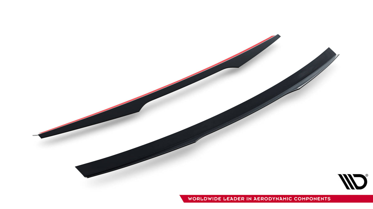 Heckspoiler Lippe Ford Fiesta ST / ST-Line Mk8 / Mk8 Facelift (Für Spoiler FO-FI-8-ST-FH1FP) schwarz Hochglanz – Ansicht 6