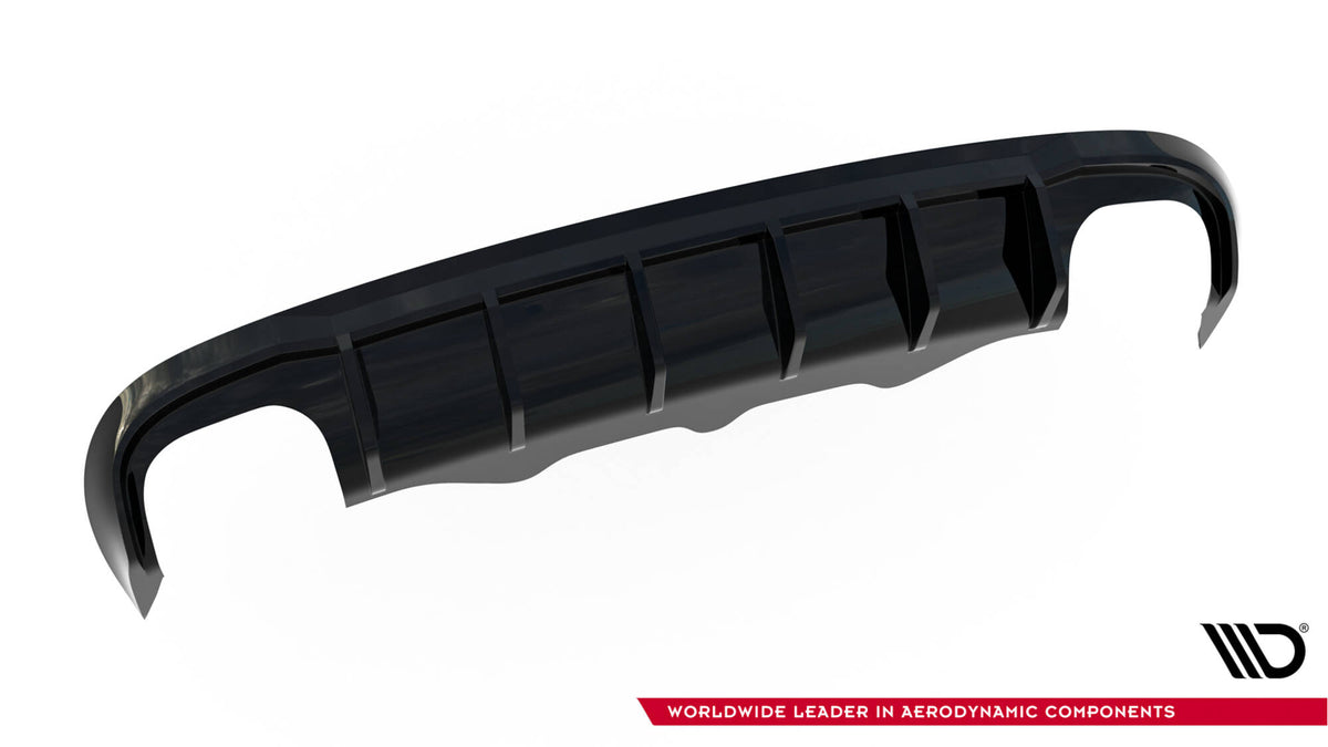 Diffusor Heck Ansatz passend für Audi S5 Sportback 8T – Ansicht 5