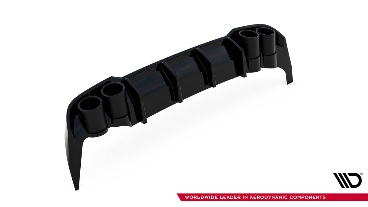 Diffusor Heck Ansatz + Endrohre für Seat Leon ST FR Mk4 – Ansicht 5