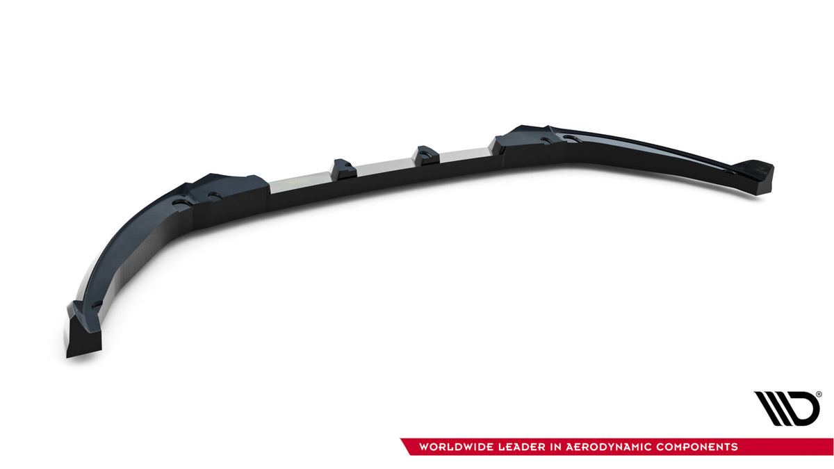 Street+ Spoilerlippe Front Ansatz passend für Abarth 500e schwarz Hochglanz – Ansicht 6