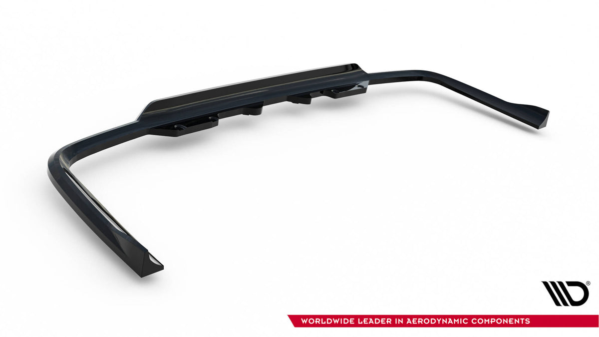 Street+ Mittlerer Diffusor RACE passend für Ford Transit Custom / Tourneo Custom Mk2 schwarz Hochglanz – Ansicht 8
