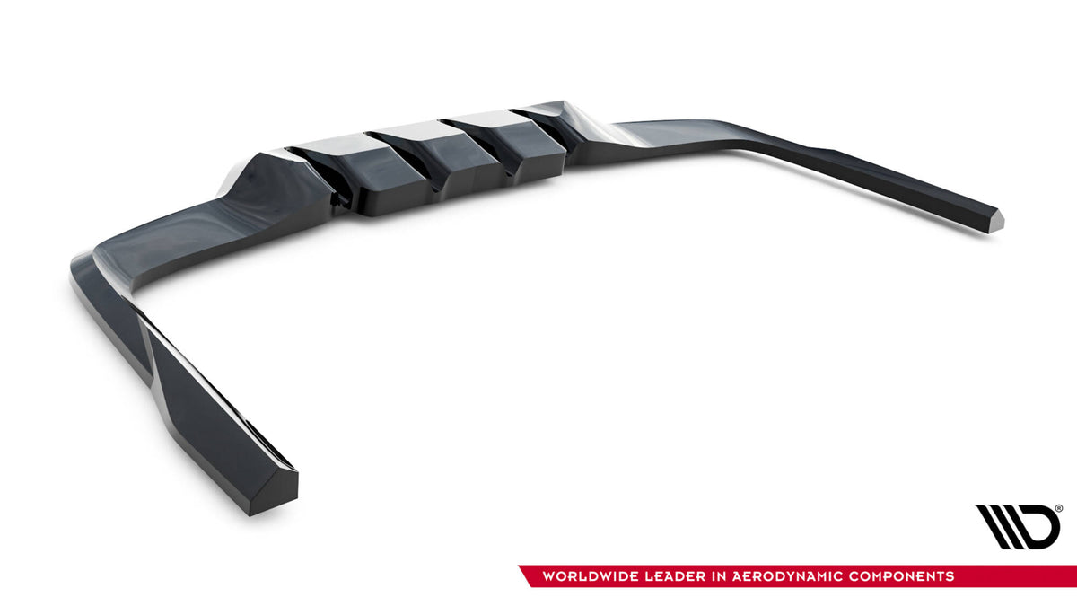 Street+ Mittlerer Diffusor RACE passend für Mercedes-AMG CLE 53 C236 schwarz Hochglanz – Ansicht 6