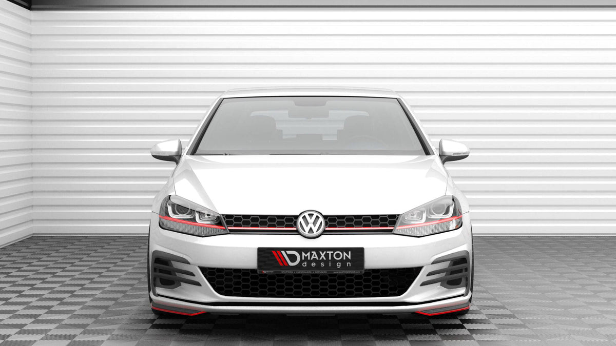 Front Ansatz für Seite VW Golf GTI / GTD Mk7 Facelift – Ansicht 1