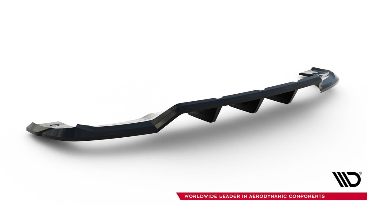 Street+ Mittlerer Diffusor RACE V.2 passend für Mercedes-Benz GLA 45 AMG X156 schwarz Hochglanz – Ansicht 5