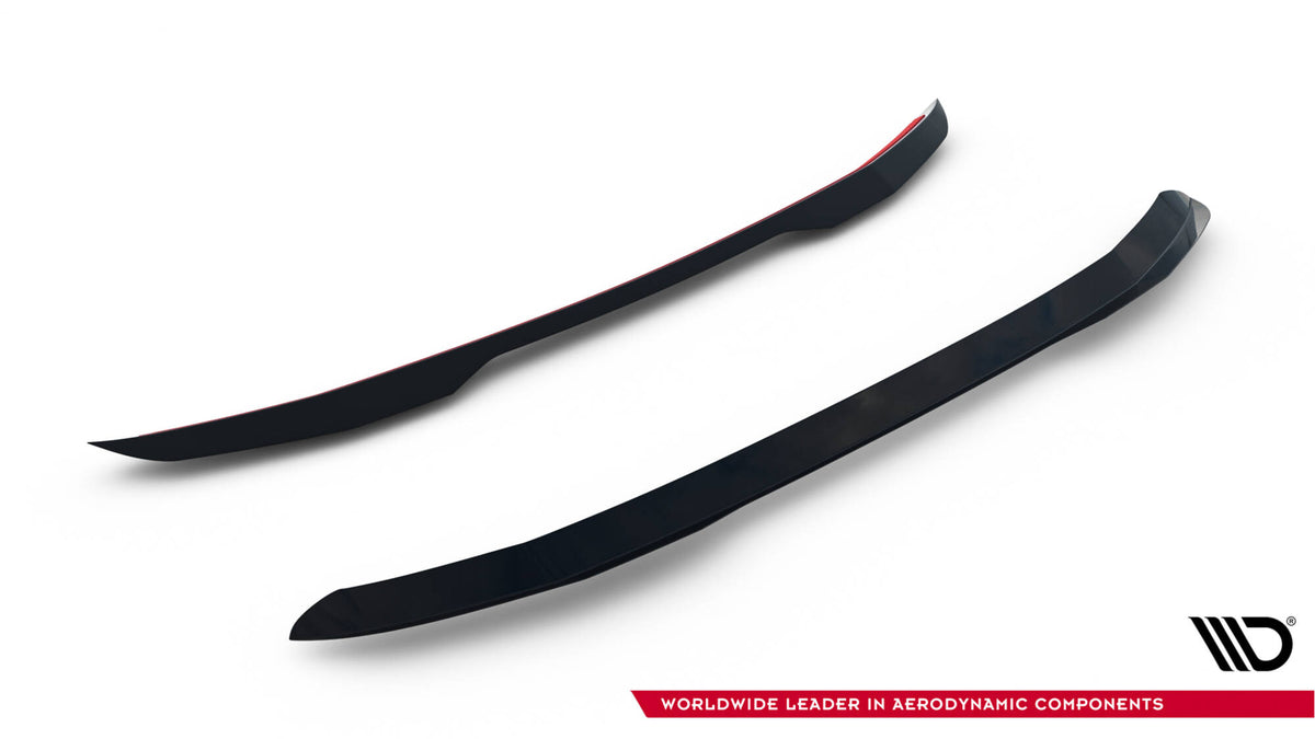 Heckspoiler Lippe Peugeot 308 GT Hatchback Mk3 schwarz Hochglanz – Ansicht 6