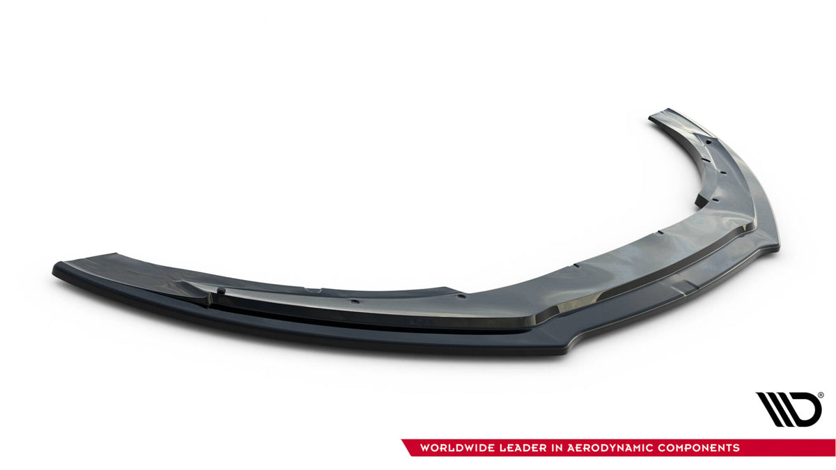 Street+ Spoilerlippe Front Ansatz V.1 passend für Audi TT S / TT S-Line 8J Facelift schwarz Hochglanz – Ansicht 5