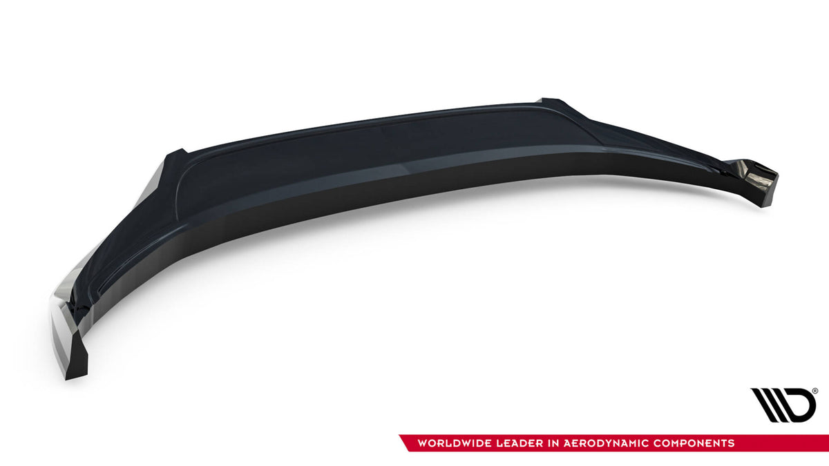 Street+ Spoilerlippe Front Ansatz passend für VW Atlas R-Line Mk1 Facelift 2 schwarz Hochglanz – Ansicht 6