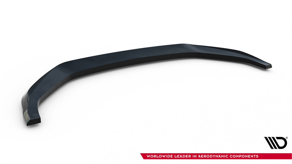 Street+ Spoilerlippe Front Ansatz passend für V.1 Audi A5 F5 Facelift schwarz Hochglanz – Ansicht 6