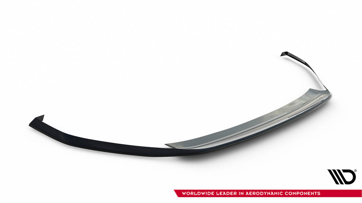 Street+ Spoilerlippe Front Ansatz V.7 passend für VW Golf R / R-Line Mk7 Facelift schwarz Hochglanz – Ansicht 5