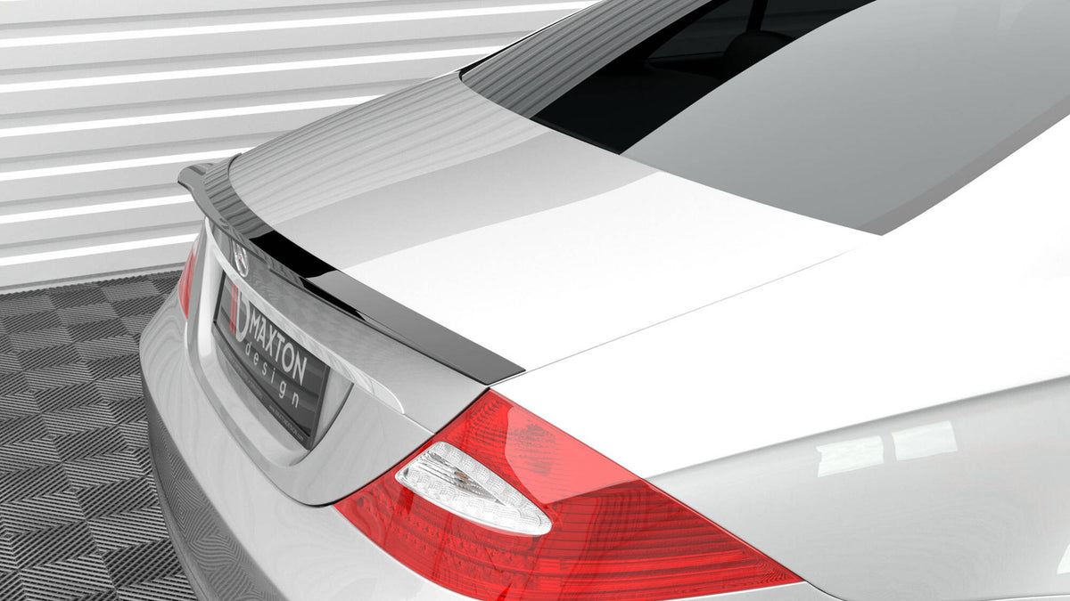 Heckspoiler Lippe Mercedes-Benz CLS C219 schwarz Hochglanz – Ansicht 10