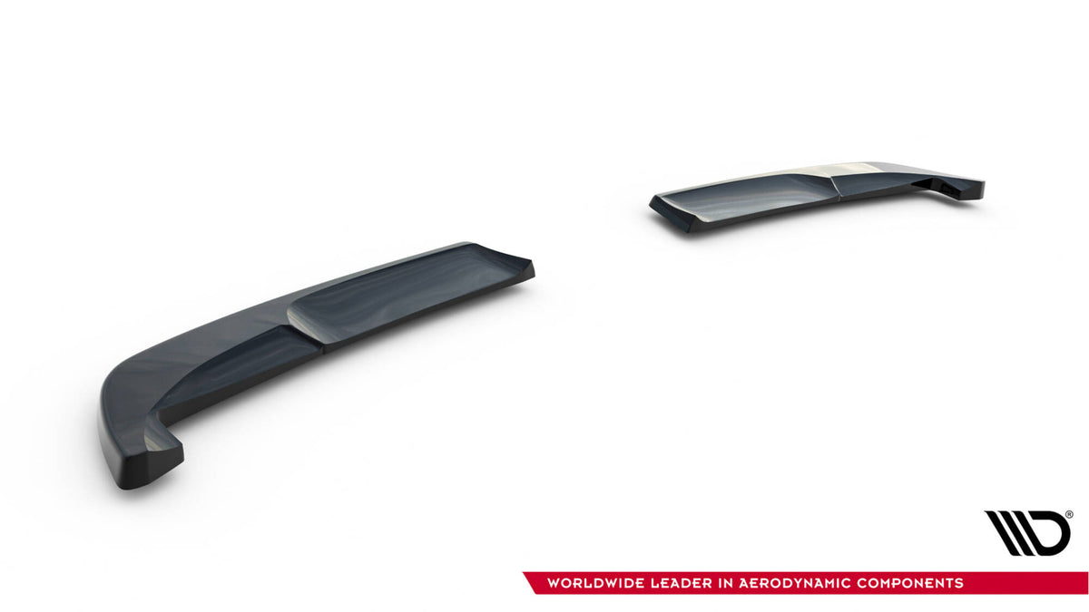 Heck Ansatz Flaps Diffusor passend für Mini Cooper S John Copper Works F56 schwarz Hochglanz – Ansicht 6