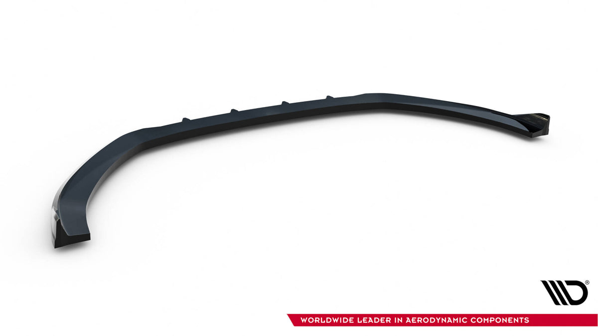 Street+ Spoilerlippe Front Ansatz passend für Audi A3 Limousine 8V Facelift schwarz Hochglanz – Ansicht 6