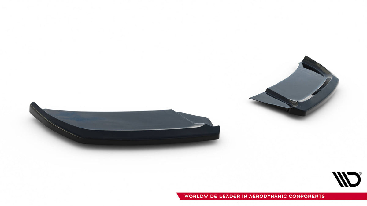 Heck Ansatz Flaps Diffusor V.2 passend für Audi A1 S-Line GB schwarz Hochglanz – Ansicht 6