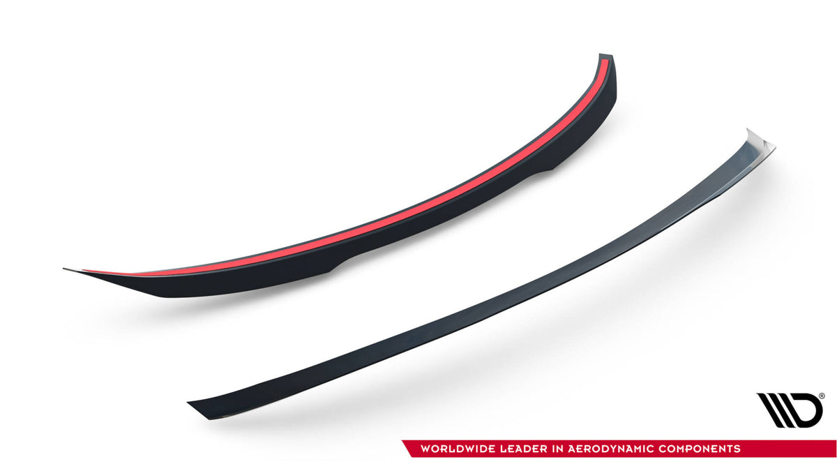 Heckspoiler Lippe Maserati Quattroporte Mk6 schwarz Hochglanz – Ansicht 5