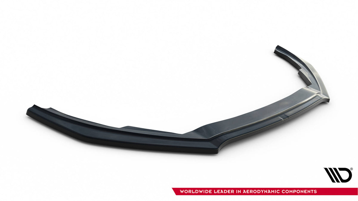 Street+ Spoilerlippe Front Ansatz V.1 passend für Ford Focus ST / ST-Line Mk4 Facelift schwarz Hochglanz – Ansicht 5