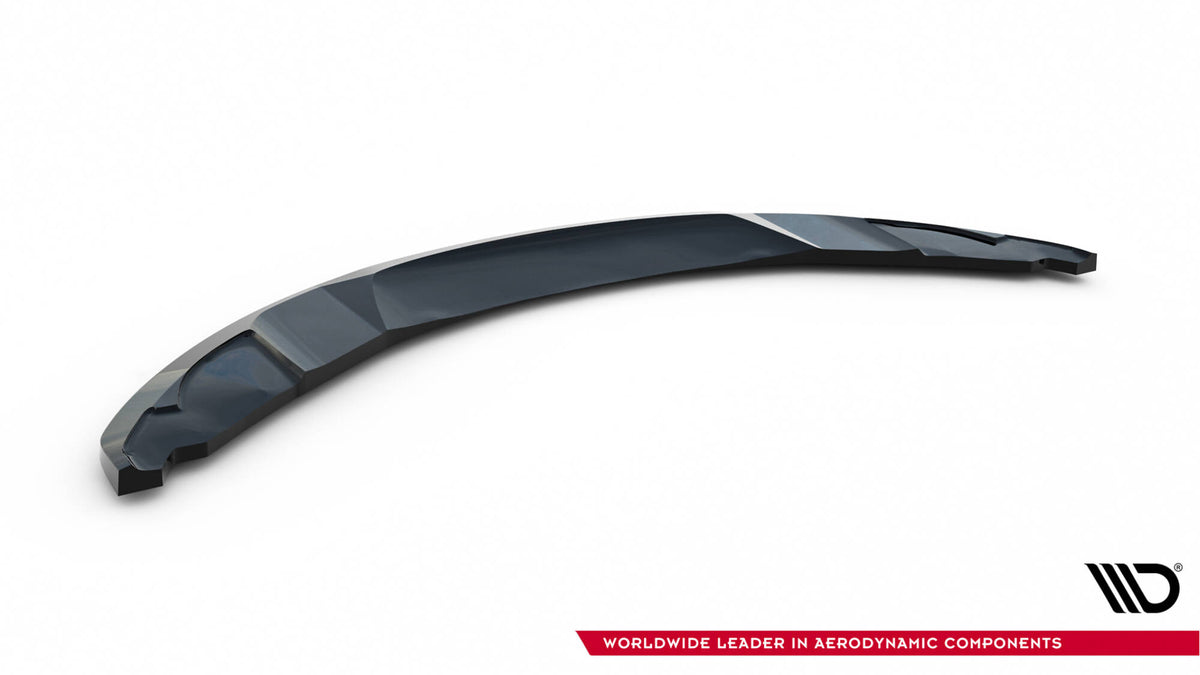 Street+ Spoilerlippe Front Ansatz passend für BMW 1er M Coupe E82 schwarz Hochglanz – Ansicht 6