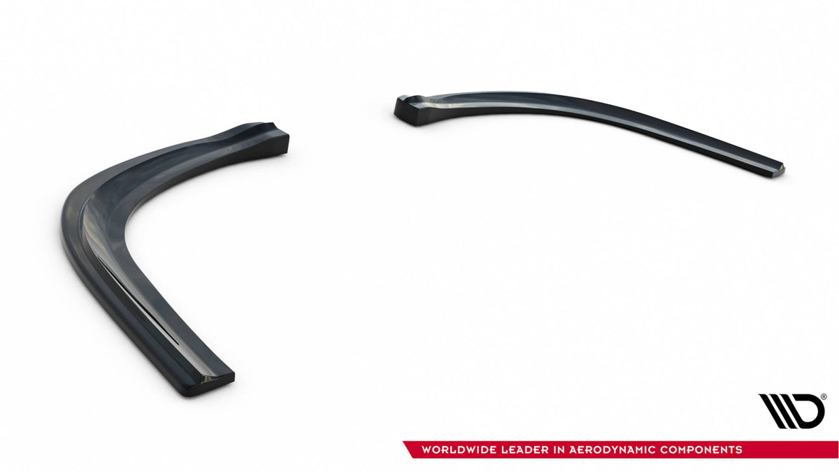 Heck Ansatz Flaps Diffusor passend für Ford Focus ST Kombi Mk3 / Mk3 Facelift schwarz Hochglanz – Ansicht 6