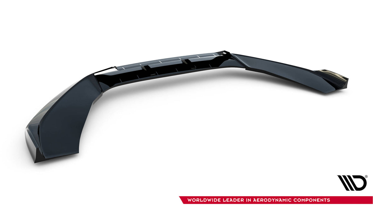 Street+ Spoilerlippe Front Ansatz V.3 passend für Audi A6 / A6 C7 S-line/ S6 C7 Facelift schwarz Hochglanz – Ansicht 6