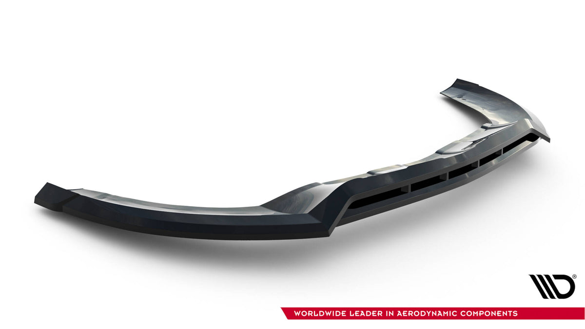 Street+ Spoilerlippe Front Ansatz passend für Mercedes-Benz GLA 45 AMG Off-roader X156 schwarz Hochglanz – Ansicht 5