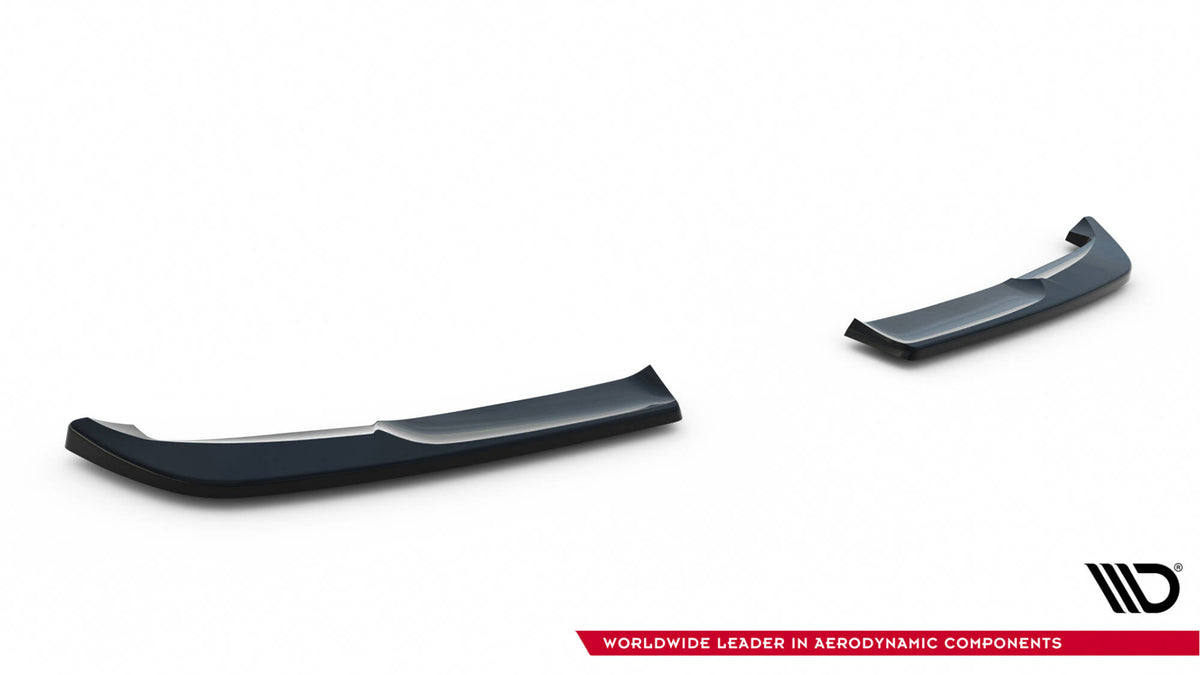 Heck Ansatz Flaps Diffusor passend für Mini Cooper S John Copper Works F56 schwarz Hochglanz – Ansicht 5