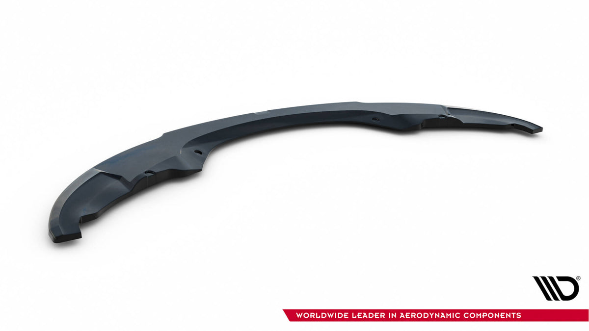 Street+ Spoilerlippe Front Ansatz passend für BMW 3er M-Paket E92  schwarz Hochglanz – Ansicht 6