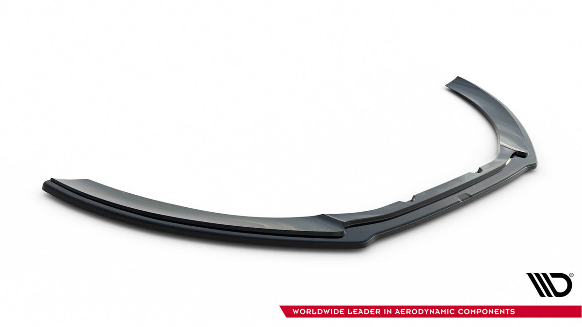 Street+ Spoilerlippe Front Ansatz V.1 passend für Audi RS6 C7 / C7 Facelift schwarz Hochglanz – Ansicht 5