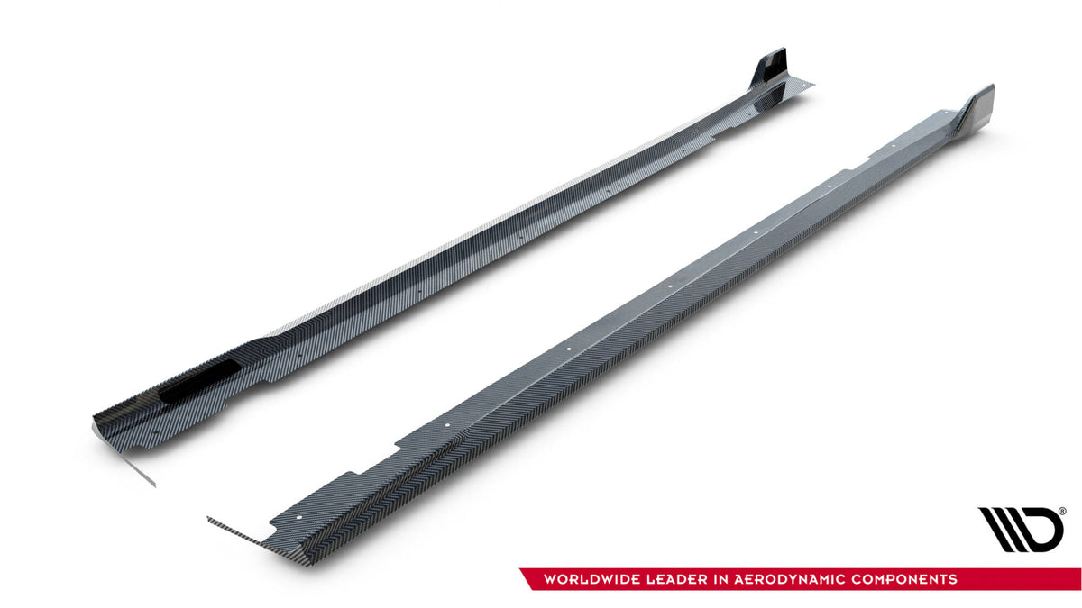 Prepreg Carbon Fiber Seitenschweller BMW X7 M-Paket G07 – Ansicht 7