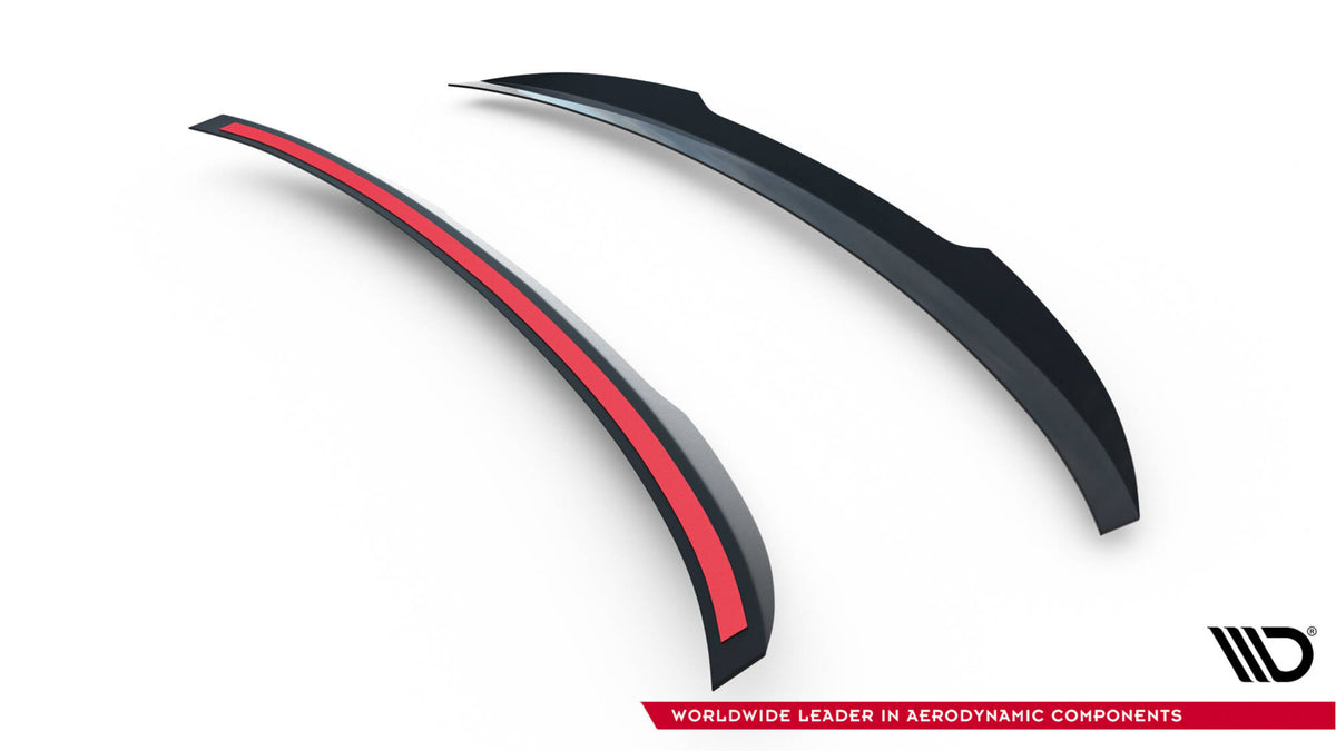 Heckspoiler Lippe BMW 3er M-Paket Coupe E92 schwarz Hochglanz – Ansicht 5