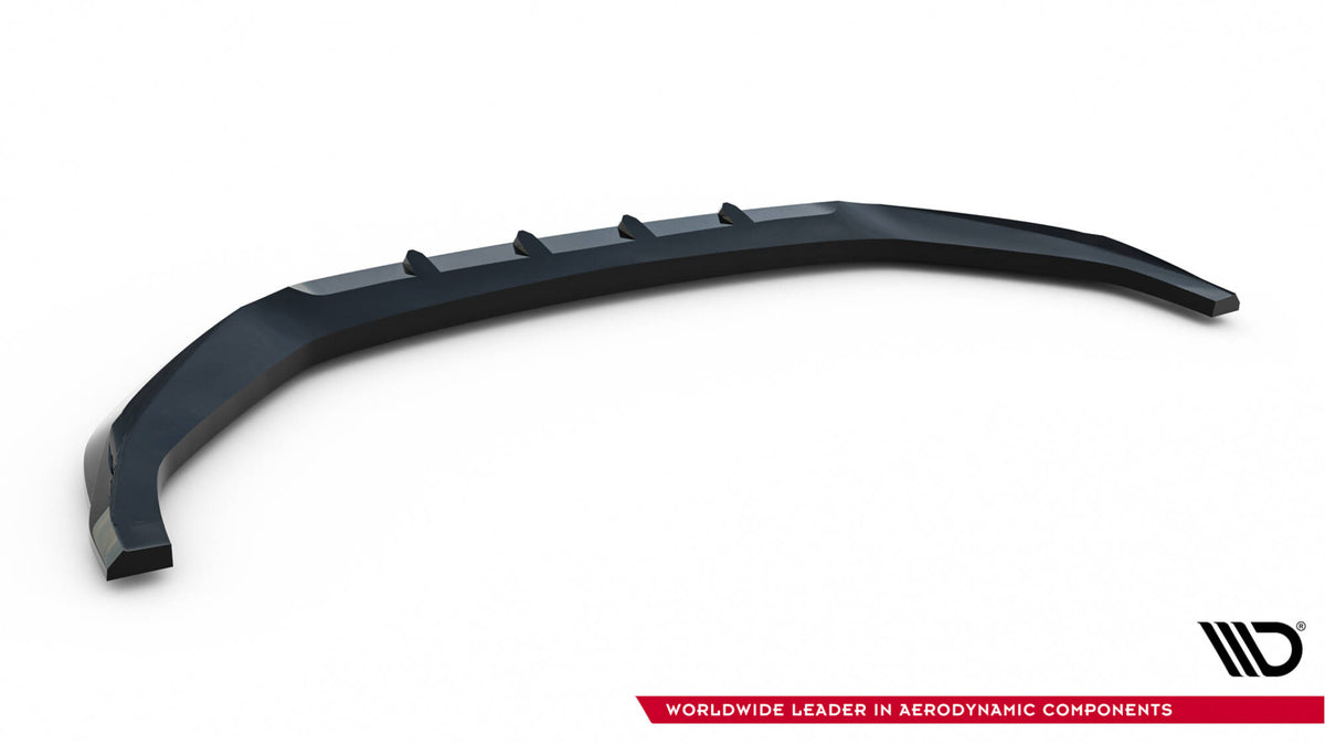 Street+ Spoilerlippe Front Ansatz passend für V.2 Audi A5 F5 Facelift schwarz Hochglanz – Ansicht 7