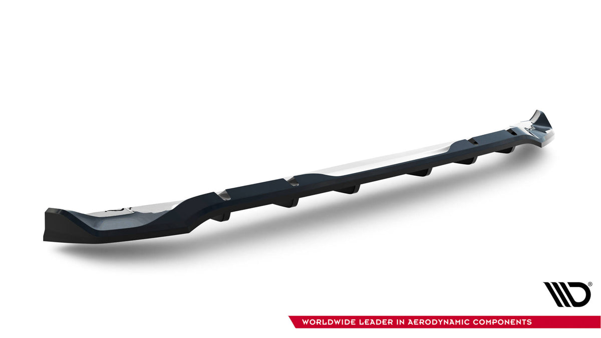 Street+ Mittlerer Diffusor RACE passend für Abarth 500e schwarz Hochglanz – Ansicht 5