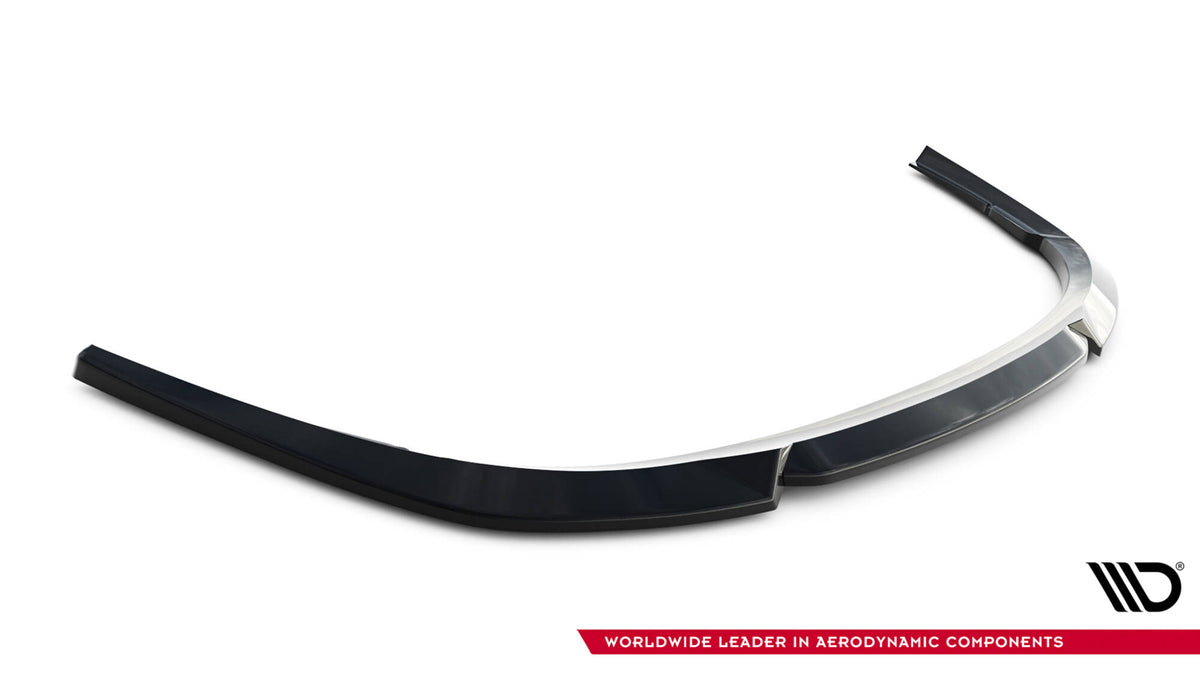 Street+ Spoilerlippe Front Ansatz passend für Renault Laguna Hatchback GT Mk3 schwarz Hochglanz – Ansicht 5