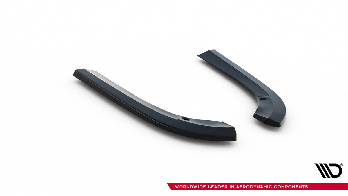 Heck Ansatz Flaps Diffusor passend für Dodge Durango SRT Mk3  schwarz Hochglanz – Ansicht 5