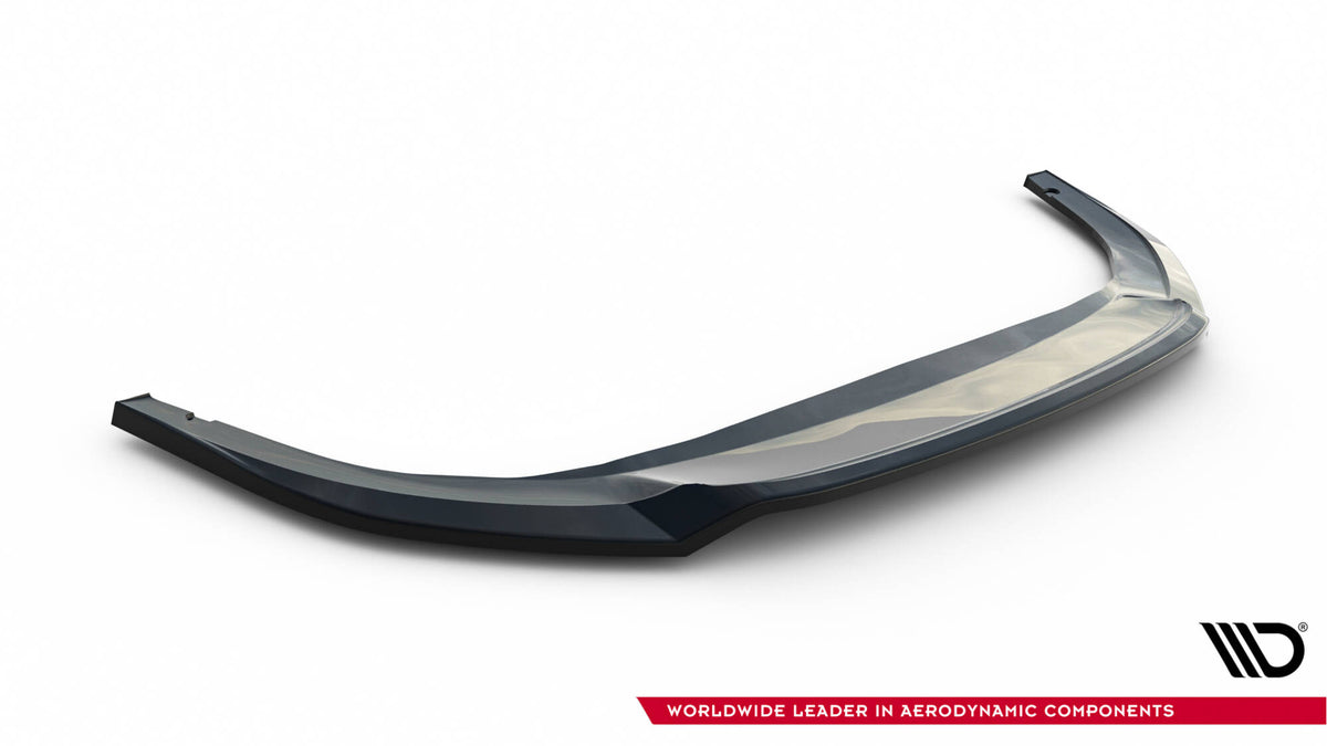 Street+ Spoilerlippe Front Ansatz V.3 passend für VW Golf GTI / GTE / R-Line Mk8 Facelift schwarz Hochglanz – Ansicht 5