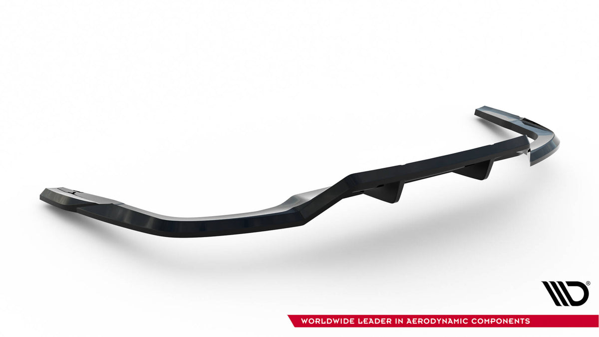 Street+ Mittlerer Diffusor RACE passend für Audi A5 F5 Facelift schwarz Hochglanz – Ansicht 6