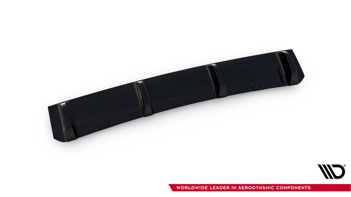 Heckansatz VW Golf R Hatchback Mk7 Facelift schwarz Hochglanz – Ansicht 7
