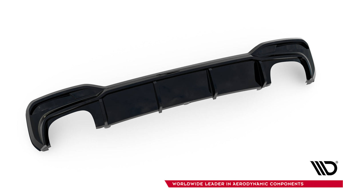 Diffusor Heck Ansatz passend für BMW M550i / 5 M-Paket Limousine / Touring  G30 / G31 – Ansicht 5